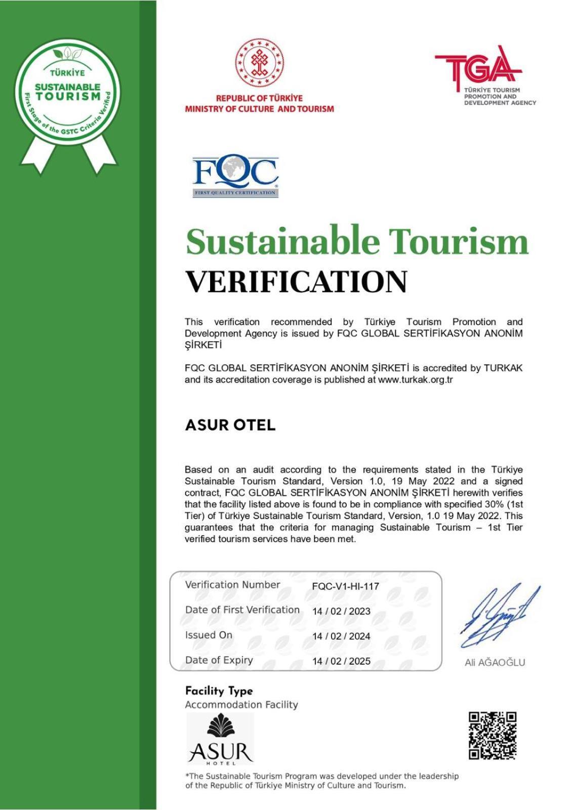 Asur Hotel Istanbul Exterior photo